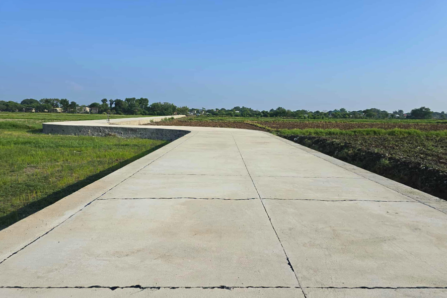 Concreting of Farm-to-Market Road (FMR) at Brgy. Maasin, Mangaldan, Pangasinan