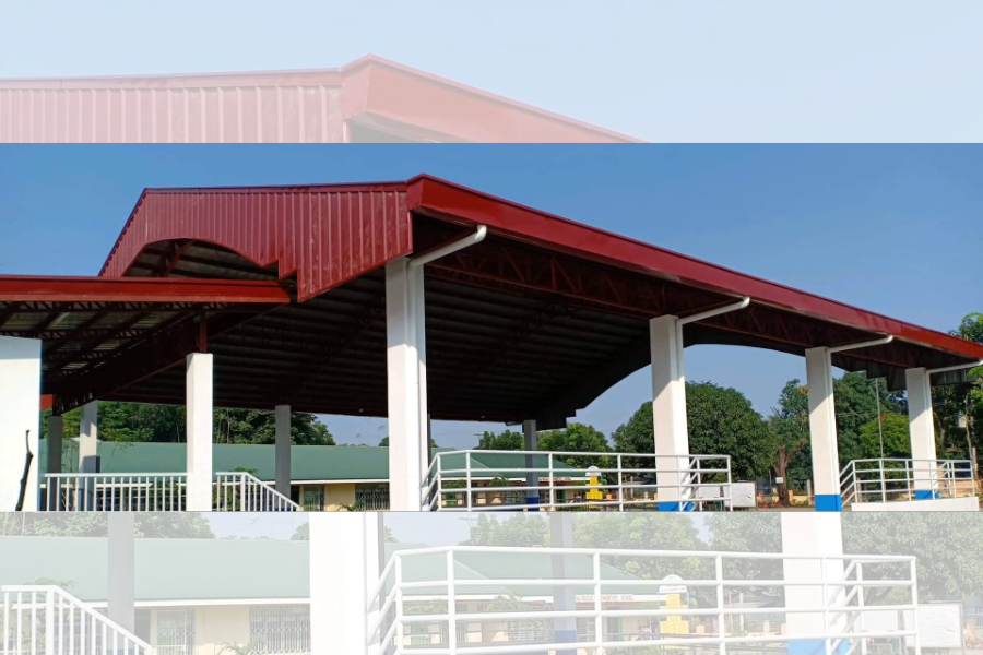 Community Open Court with Evacuation Center at Brgy. Bisal-Bucao, Manaoag, Pangasinan